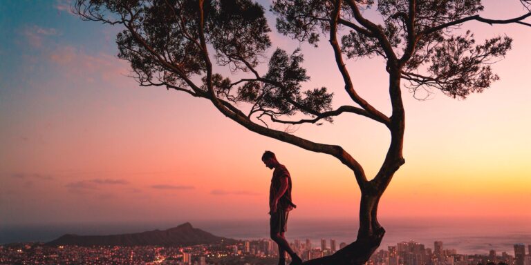 Man in front of a sunset, representing confidentiality for SEC whistleblowers