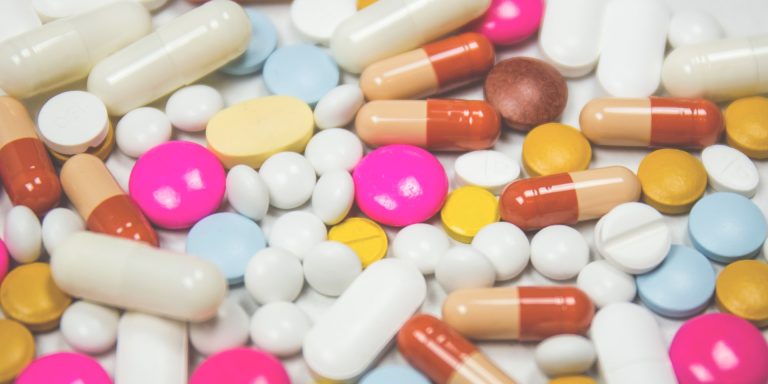 Assortment of pills in news article at Young Law Group website. Also representing REMS