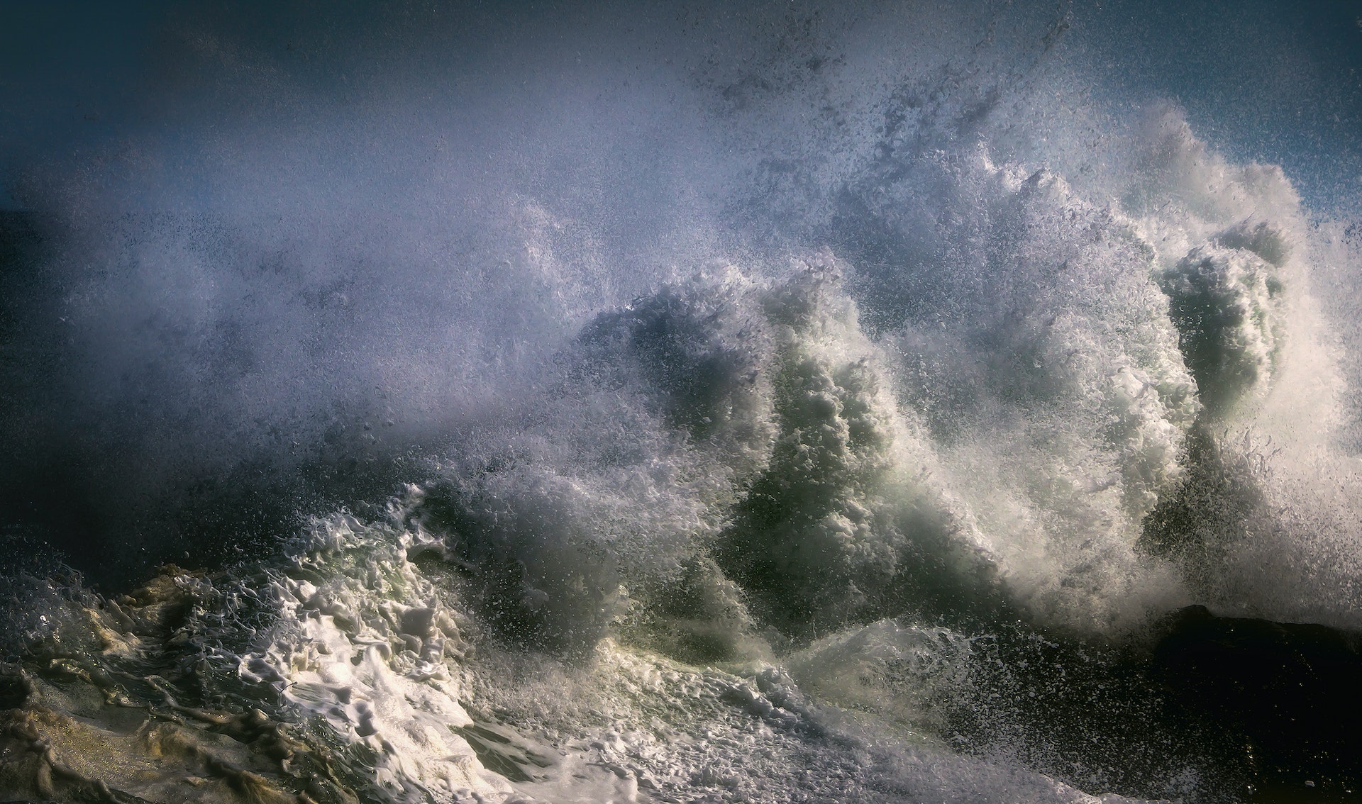 Crashing Waves, representing disaster relief fraud and whistleblower retaliation