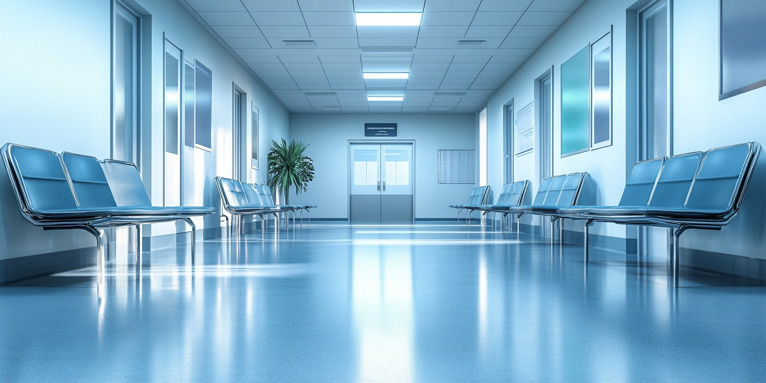 Waiting room of a hospital